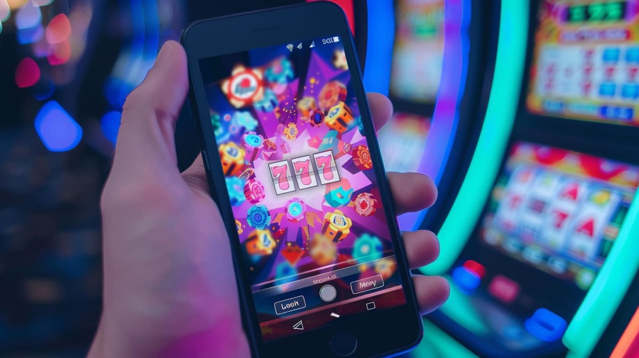 Pengguna meninjau promosi lewat mobile